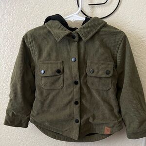 Little Bipsy Forest Green Corduroy Jacket